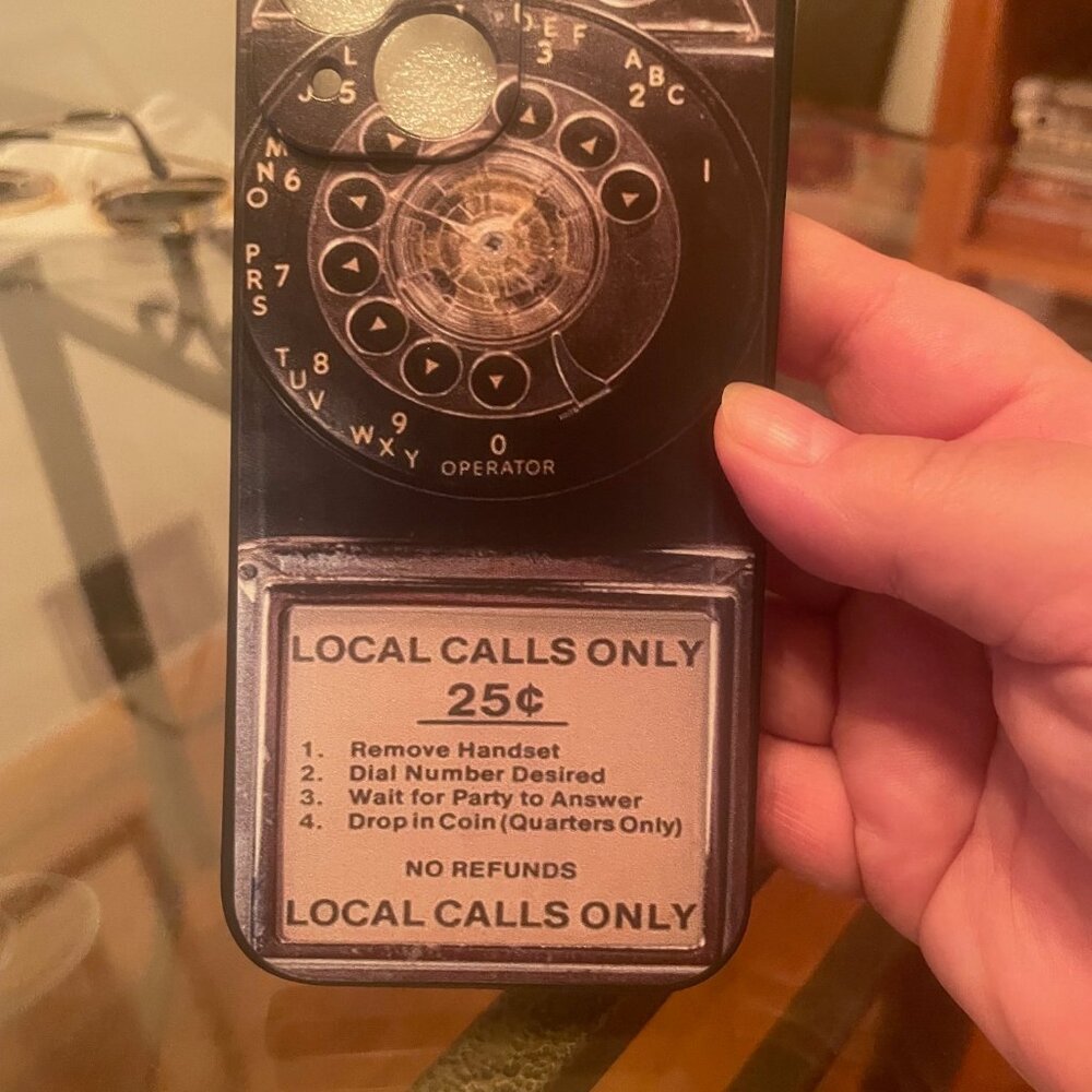 Call Box Phone Case, New - Picture 4 of 5